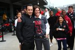 Helio Castroneves und ein Fan