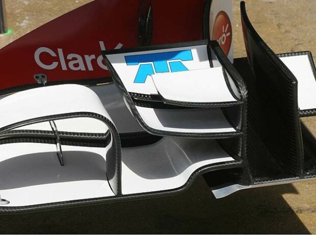 Frontflügel des Sauber C30 Frontflügel des Sauber C30