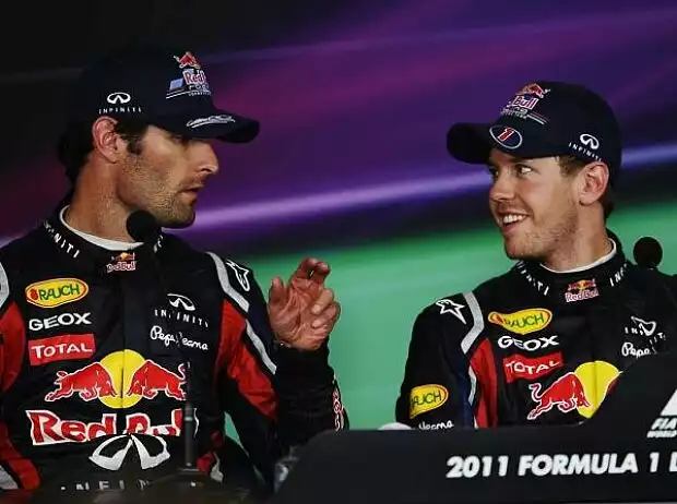 Sebastian Vettel, Mark Webber Titel-Bild zur News: Sebastian Vettel, Mark Webber