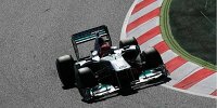 Bild zum Inhalt: Mercedes peilt dritte Startreihe an