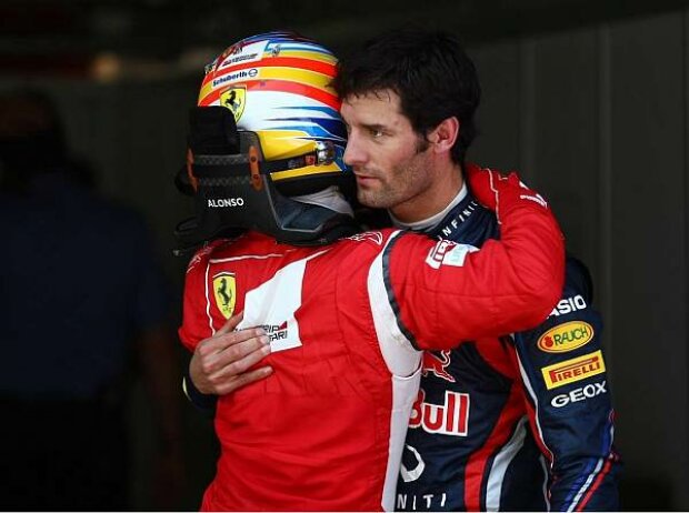 Fernando Alonso und Mark Webber