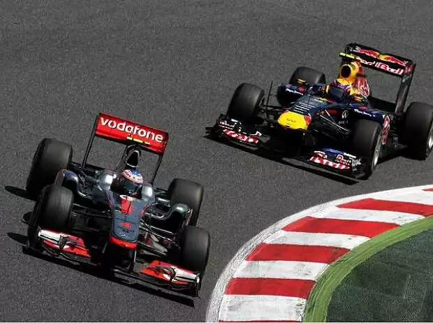 Jenson Button, Mark Webber Titel-Bild zur News: Jenson Button, Mark Webber