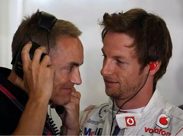 Martin Whitmarsh und Jenson Button Titel-Bild zur News: Martin Whitmarsh und Jenson Button