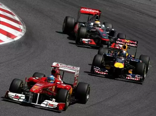 Fernando Alonso, Sebastian Vettel, Lewis Hamilton Titel-Bild zur News: Fernando Alonso, Sebastian Vettel, Lewis Hamilton