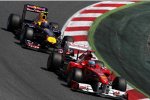 Fernando Alonso (Ferrari) Mark Webber (Red Bull) 