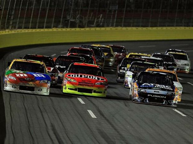 Kyle Busch, Jeff Gordon, Carl Edwards Kyle Busch, Jeff Gordon, Carl Edwards