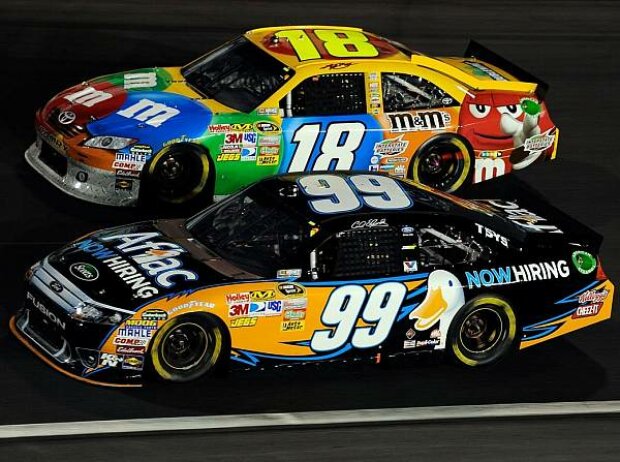 Carl Edwards, Kyle Busch Carl Edwards, Kyle Busch
