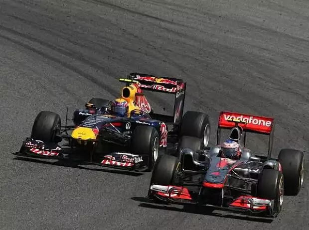 Mark Webber, Jenson Button Titel-Bild zur News: Mark Webber, Jenson Button