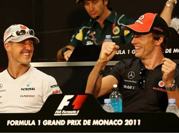 Michael Schumacher, Jenson Button