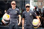 Jenson Button (McLaren) und Lewis Hamilton (McLaren) 