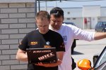 Das Team von Norbert Michelisz (Zengö) wertet die Testdaten aus