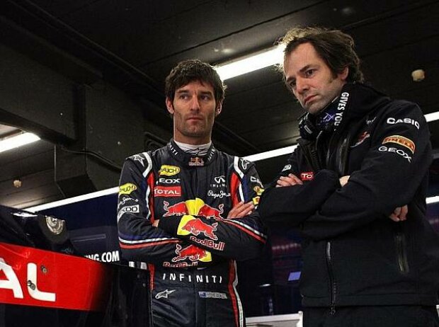 Mark Webber und Ciaron Pilbeam