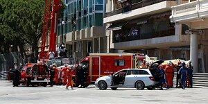 Perez-Unfall überschattet Vettels Pole-Position