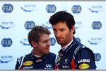 Sebastian Vettel und Mark Webber (Red Bull) 