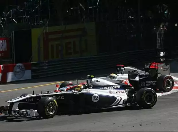 Pastor Maldonado, Lewis Hamilton Titel-Bild zur News: Pastor Maldonado, Lewis Hamilton