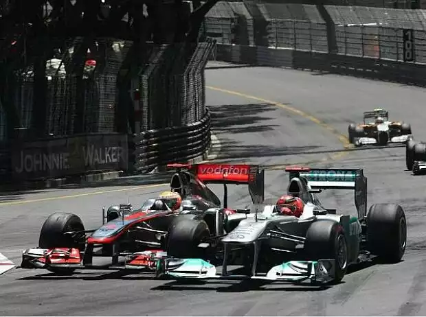 Lewis Hamilton, Michael Schumacher Titel-Bild zur News: Lewis Hamilton, Michael Schumacher