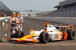 Dan Wheldon mit Familie