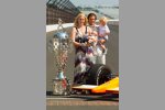 Dan Wheldon mit Familie 