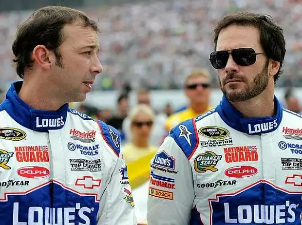 Jimmie Johnson Chad Knaus Titel-Bild zur News: Jimmie Johnson Chad Knaus