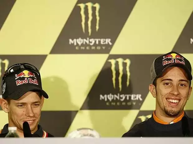 Casey Stoner, Andrea Dovizioso Titel-Bild zur News: Casey Stoner, Andrea Dovizioso