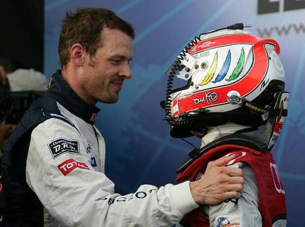 Tom Kristensen, Alexander Wurz Tom Kristensen, Alexander Wurz