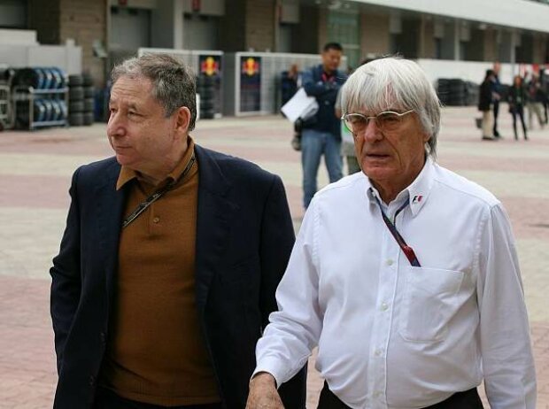 Titel-Bild zur News: Jean Todt und Bernie Ecclestone