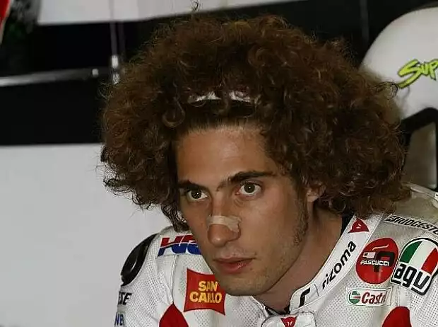 Marco Simoncelli Titel-Bild zur News: Marco Simoncelli
