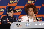 Casey Stoner (Honda) und Marco Simoncelli (Gresini) 