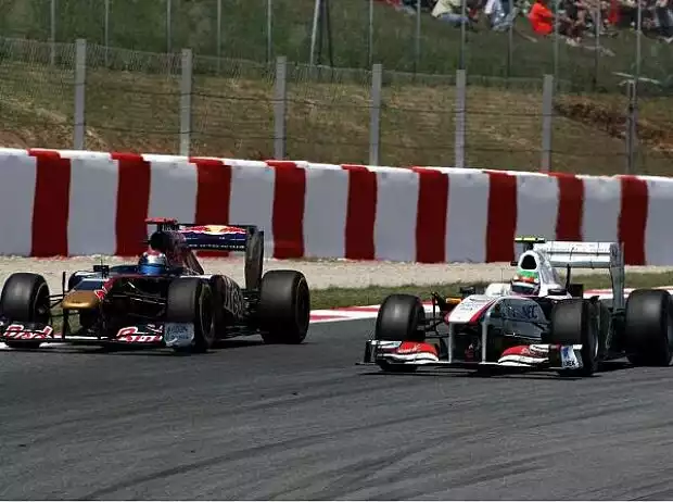 Sergio Perez, Sebastien Buemi Titel-Bild zur News: Sergio Perez, Sebastien Buemi
