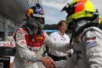 Martin Tomczyk (Phoenix-Audi) Ralf Schumacher (HWA-Mercedes) 