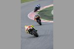 Ben Spies, Andrea Dovizioso und Valentino Rossi 