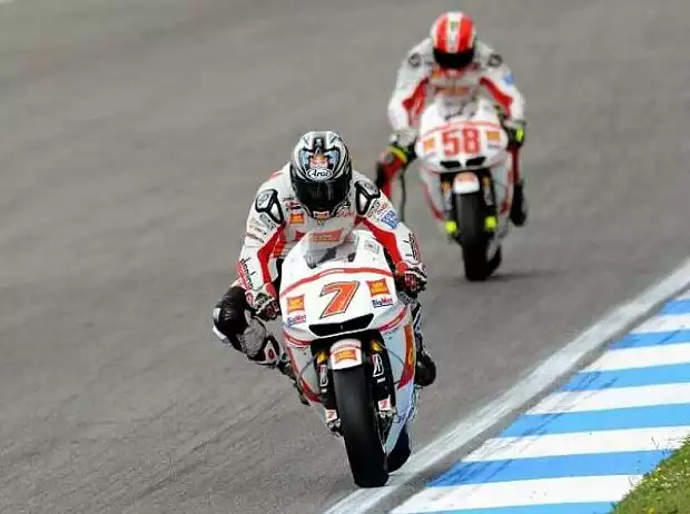 Hiroshi Aoyama, Marco Simoncelli Titel-Bild zur News: Hiroshi Aoyama, Marco Simoncelli
