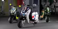 Bild zum Inhalt: Mini zeigt Scooter E Concept und Sondermodell Hampton