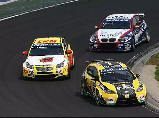 Darryl O, Tom Coronel, Tiago Monteiro Titel-Bild zur News: Darryl O, Tom Coronel, Tiago Monteiro