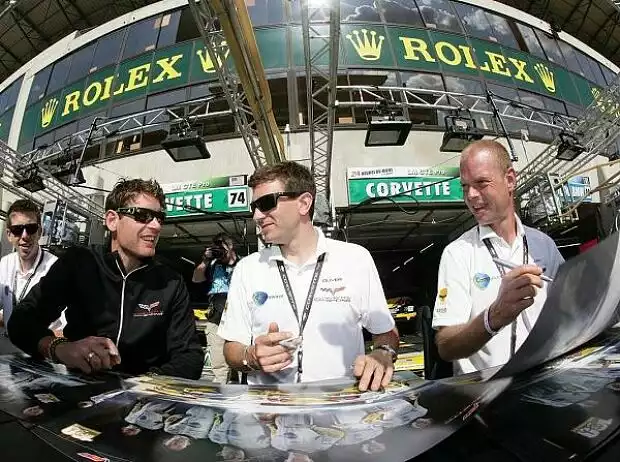Jan Magnussen, Oliver Gavin, Richard Westbrook Titel-Bild zur News: Jan Magnussen, Oliver Gavin, Richard Westbrook