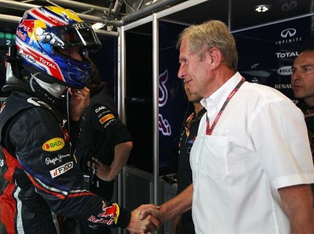 Mark Webber, Helmut Marko (Motorsportchef)