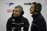 Jens Marquardt und Mario Theissen (BMW Motorsport Direktor) 