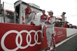 Mike Rockenfeller, Timo Bernhard, Romain Dumas (Audi Sport)