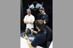 Andrea Dovizioso (Honda) und Casey Stoner (Honda) 