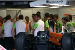 Blick zu Force India