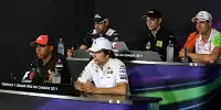 Bild zum Inhalt: Pressekonferenz: Hamilton sagt Sorry