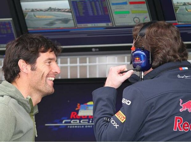 Titel-Bild zur News: Mark Webber und Christian Horner