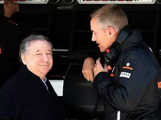Jean Todt, Martin Whitmarsh (Teamchef) Titel-Bild zur News: Jean Todt, Martin Whitmarsh (Teamchef)