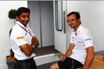 Narain Karthikeyan und Vitantonio Liuzzi (HRT)