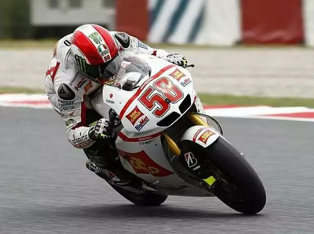 Marco Simoncelli Titel-Bild zur News: Marco Simoncelli