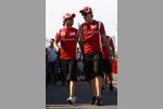 Felipe Massa (Ferrari) und Jules Bianchi (Ferrari) 