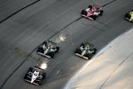 Will Power (Penske) vor Sato und Kanaan