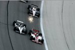 Dario Franchitti (Ganassi) gegen Alex Tagliani