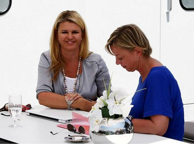 Corinna Schumacher und Sabine Kehm