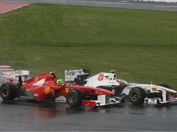 Kamui Kobayashi, Felipe Massa